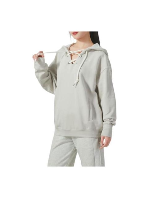 Nike (WMNS) Nike Serena Williams Design Crew Fleece Pullover Hoodie 'Beige' FN1917-072