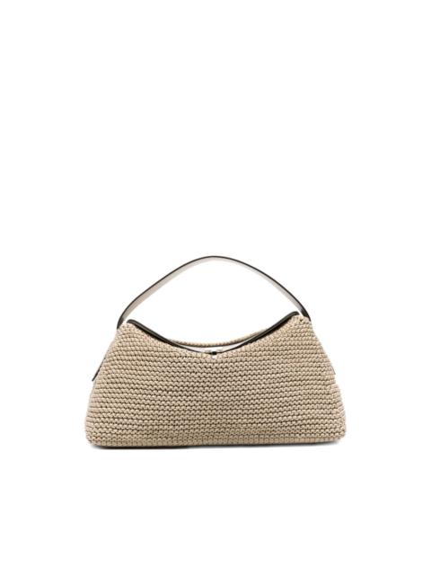 TOTEME Twist-lock fastening leather tote bag