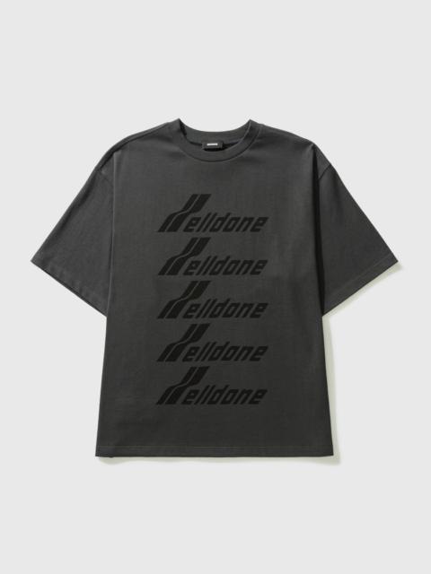 We11done FRONT LOGO T-SHIRT