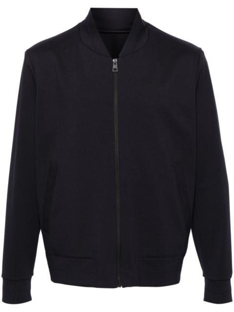 Harris Wharf London stretch-jersey bomber jacket