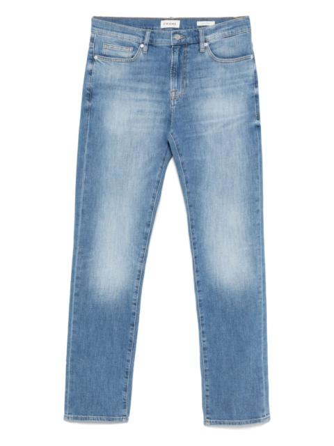 FRAME logo-tag jeans