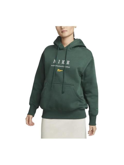 Nike (WMNS) Nike Sportswear NSW OS Fleece Pullover L/S Hoodie 'Green' FD0855-333
