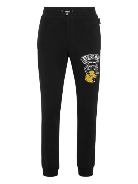 PHILIPP PLEIN logo-print track pants