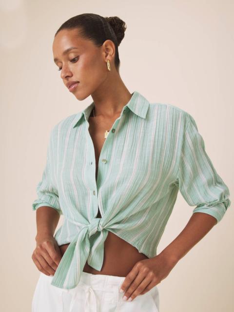 Splendid Jaylei Stripe Button Down