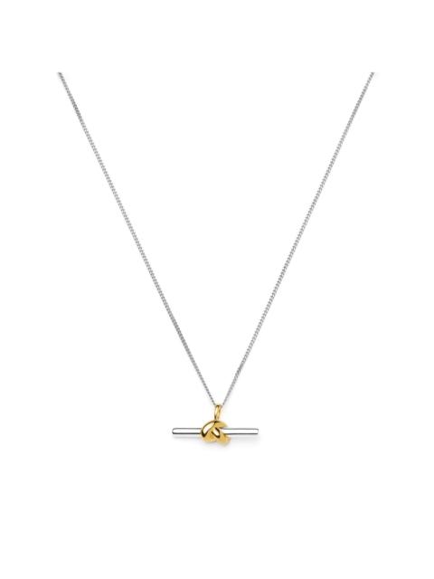 MISSOMA Missoma x Lucy Williams T-Bar Knot Pendant Necklace