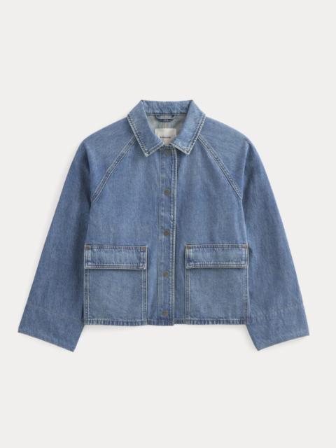 EVERLANE CROPPED DENIM JACKET