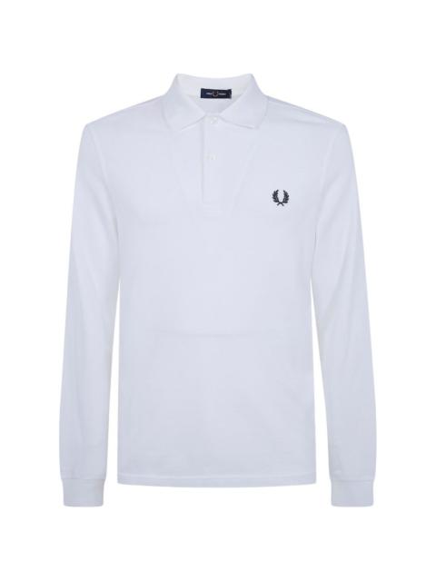 Fred Perry logo-embroidered polo shirt