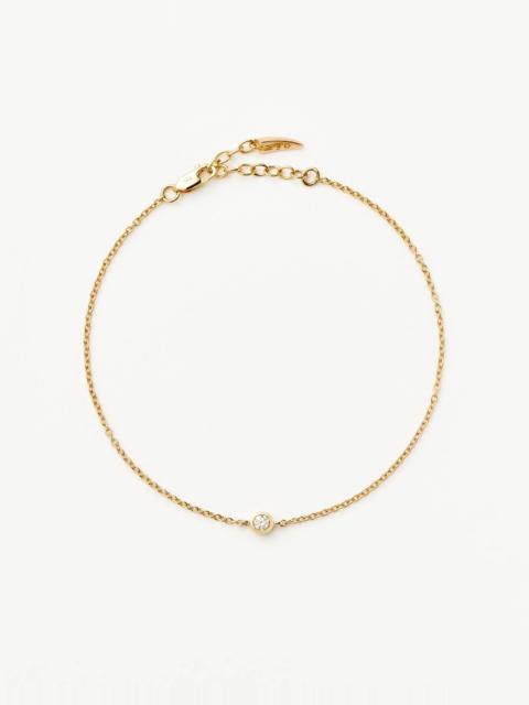 MISSOMA Solid Gold Diamond Solitaire Bracelet
