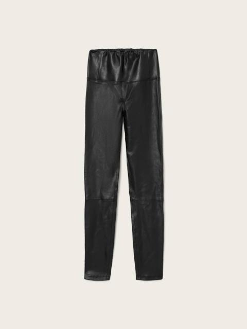 ALLSAINTS CORA LEATHER STRETCH LEGGINGS