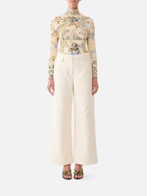 CAMILLA RELAXED TROUSER WITH BACK YOKE MIDSUMMER MASTERPIECE