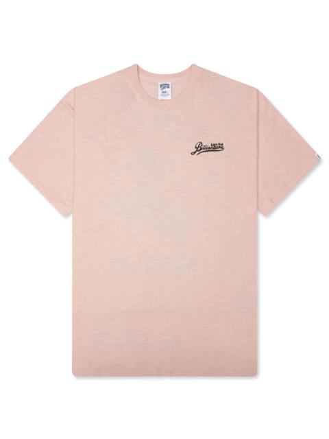 BILLIONAIRE BOYS CLUB SKYPACK S/S KNIT - STRAWBERRY CREAM