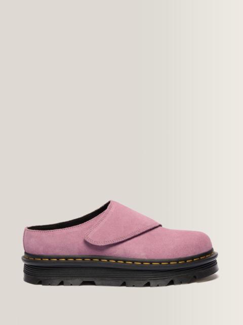 Dr. Martens Zebzag Anywair Suede Platform Mules
