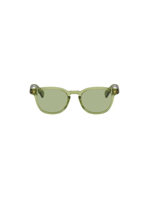 Bottega Veneta Green Panthos Sunglasses