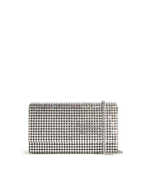 mini Paloma crystal-embellished clutch bag