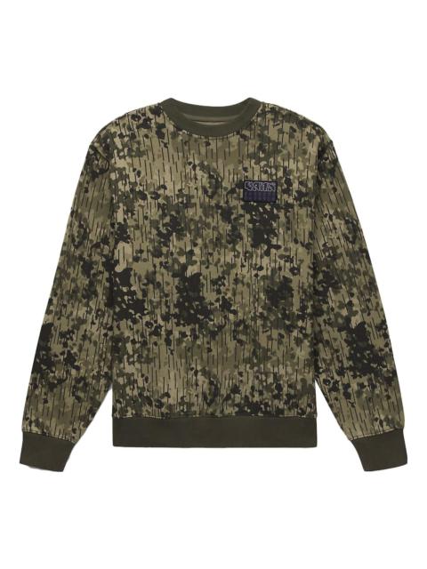 Vans Vans Rain Camo Crew Sweatshirt 'Green' VN0008UKCBI