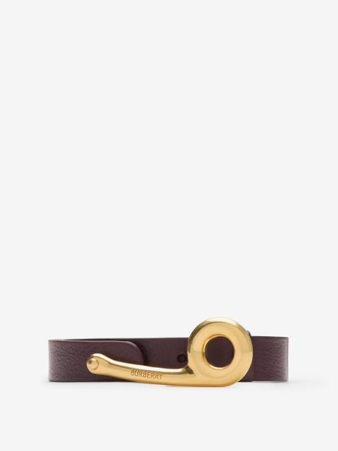 Burberry Thin Leather Bridle Belt