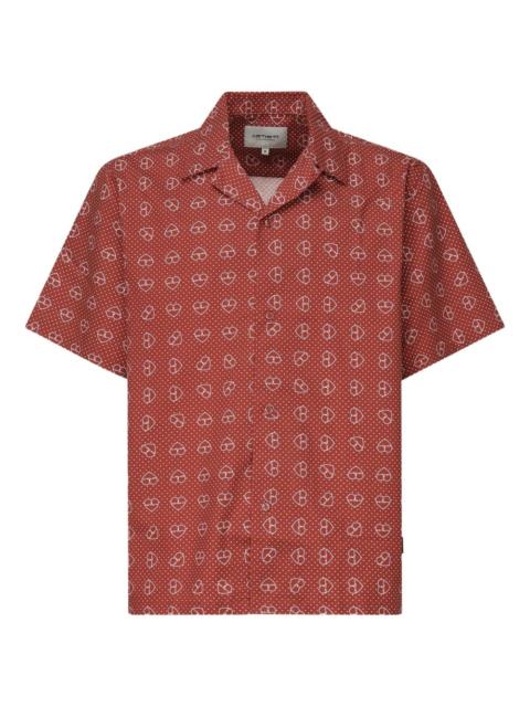 Carhartt heart-print short-sleeve shirt