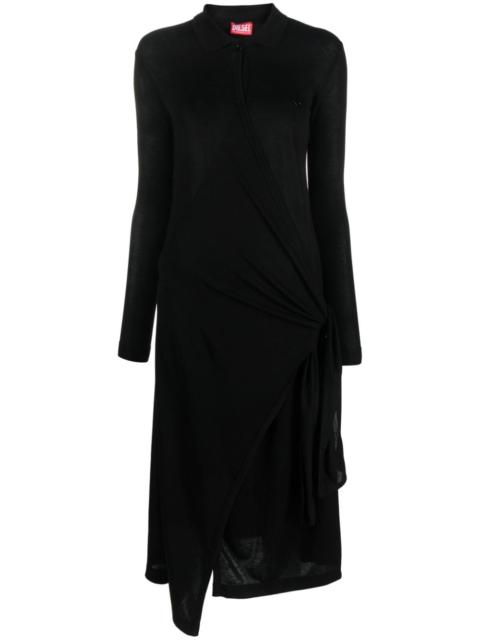 Diesel D-Wrip lyocell-blend midi dress