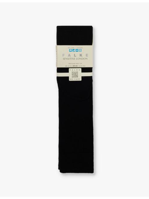 FALKE Sensitive London ankle-rise stretch-cotton blend socks