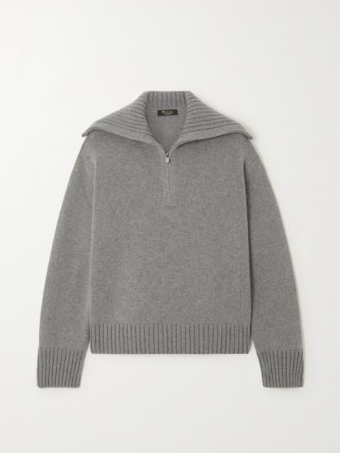 Loro Piana Cashmere Half-zip Sweater
