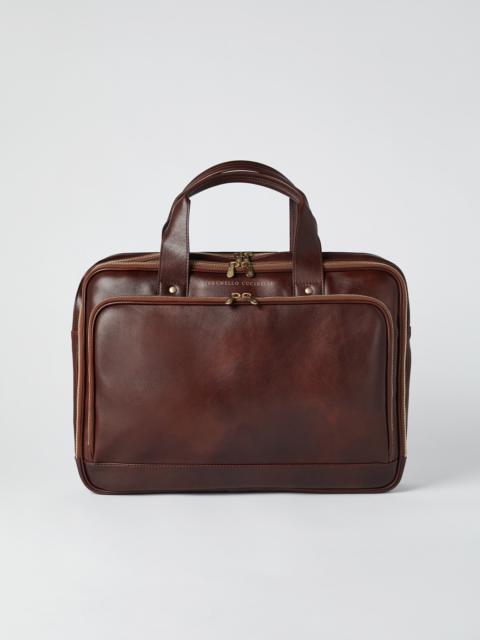 Brunello Cucinelli Calfskin briefcase