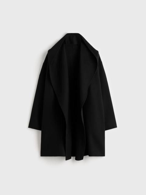 TOTEME Hoodie coat black