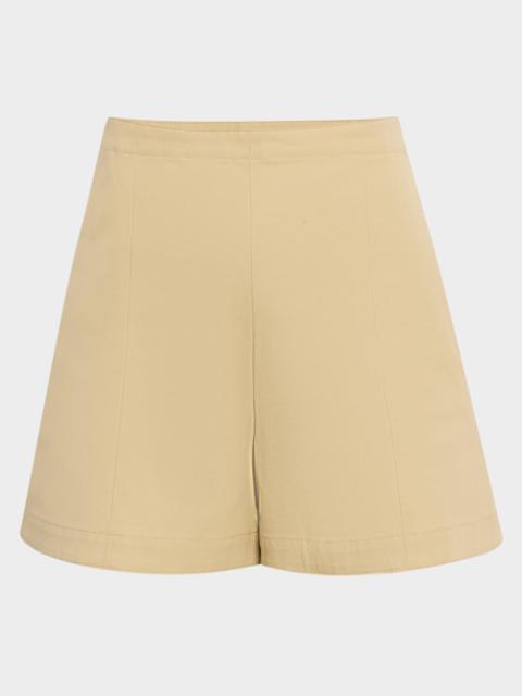 Theory Clean Cotton Shorts