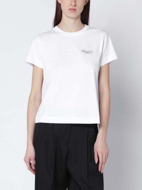 Givenchy White T-shirt with logo print