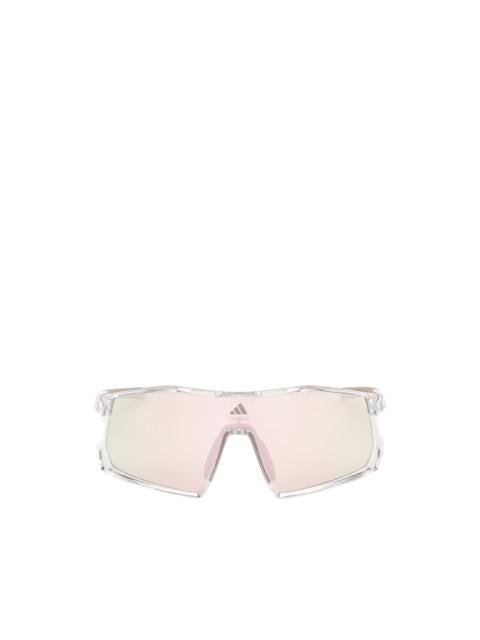 adidas geometric-frame sunglasses