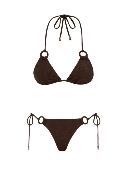 Zimmermann COCO TEXTURE RING BIKINI