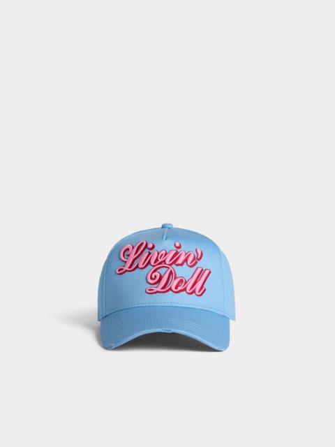 DSQUARED2 EMBROIDERED BASEBALL CAP