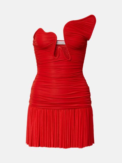 CHRISTOPHER ESBER Salacia ruched minidress