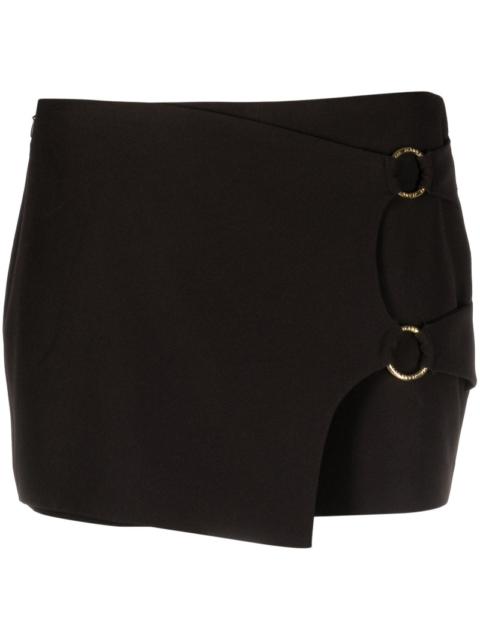 VERSACE JEANS COUTURE ring-detail mini skort