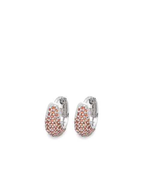TOM WOOD Sunset huggie earrings