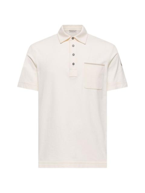 Moncler cotton piquet polo shirt