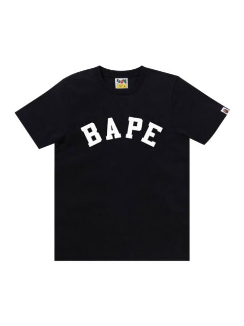 A BATHING APE® BAPE Logo Tee #2 'Black'