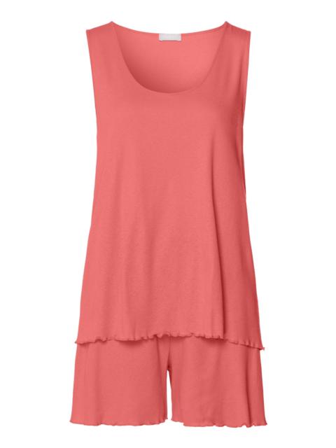 HANRO Serena Cotton And Linen Pajama Set