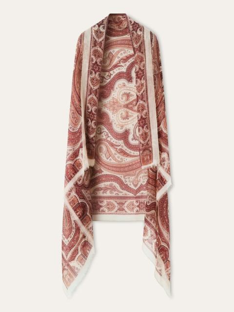 Loro Piana Talia Paisley Maxi Stole