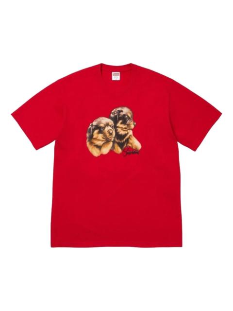 Supreme Supreme FW26 Puppies T-Shirt 'Red' SUP-FW26-003-RED