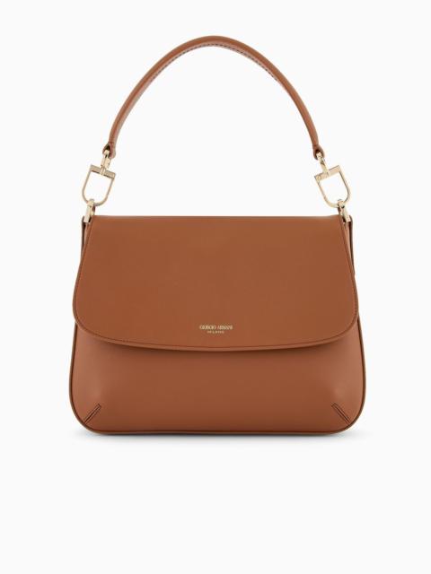 GIORGIO ARMANI Medium la Prima Soft baguette bag in nappa leather