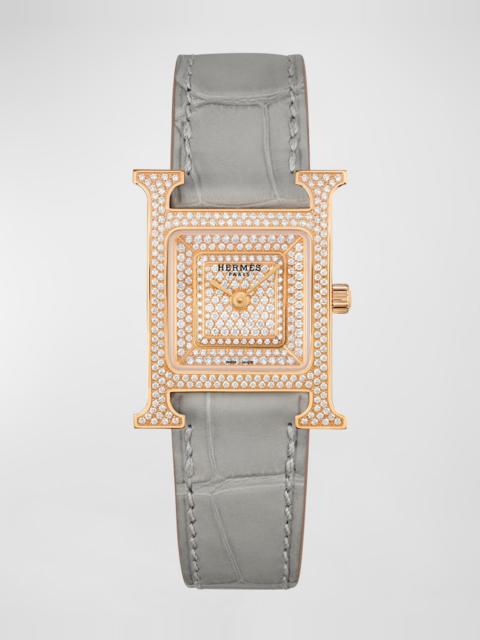 Hermès Heure H Watch, Small Model, 25 mm