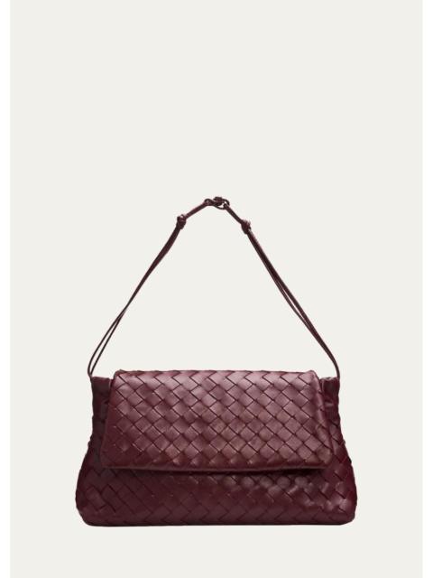 Bottega Veneta Giorno Leather Drawstring Shoulder Bag