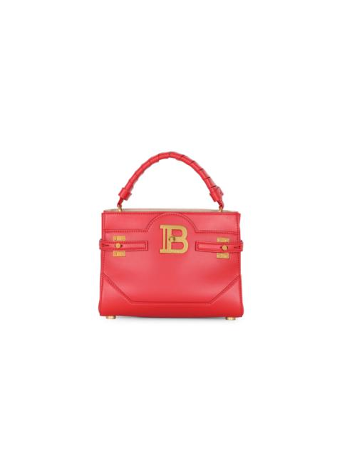 Balmain B-Buzz 22 Top Handle leather bag