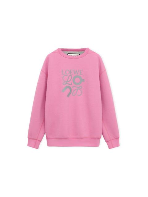 Loewe LOEWE x ON Technical Jersey Sweatshirt Pink