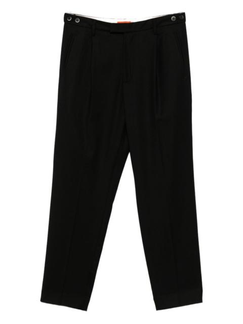 BARENA pleated button trousers