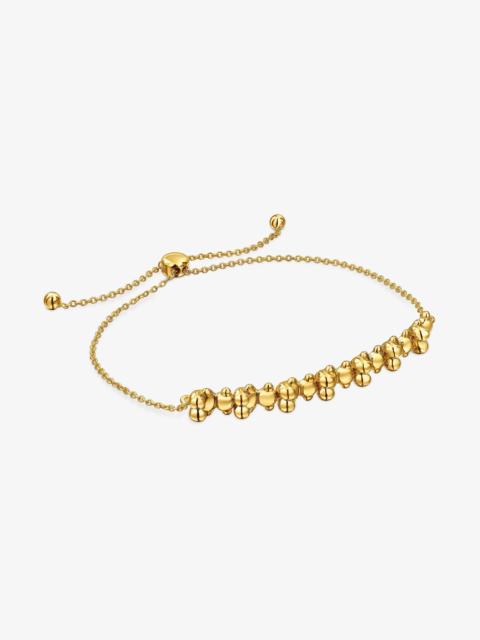 TOUS Bold Bear chain Bracelet with 18K gold vermeil and charm