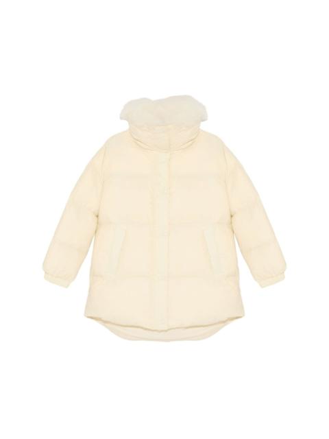 Yves Salomon padded-design coat
