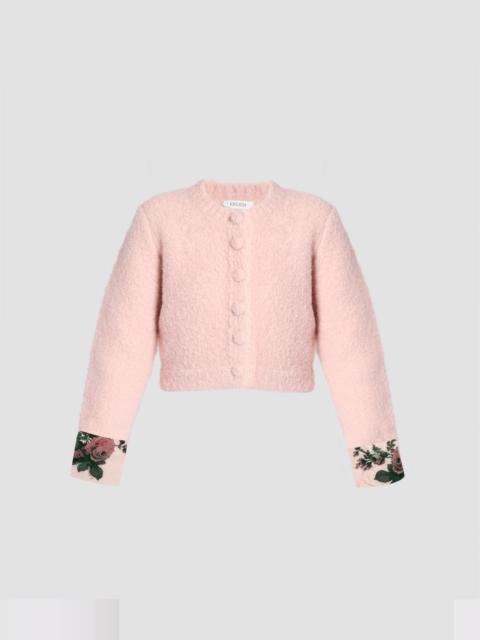 Erdem BOUCLE ALPACA CARDIGAN