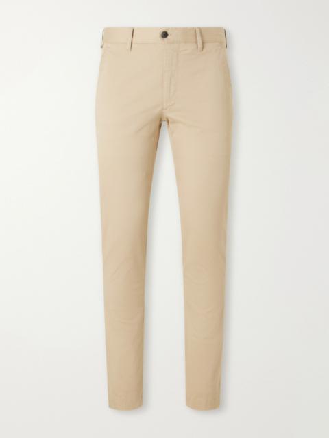 SLOWEAR Straight-Leg Cotton-Blend Twill Trousers