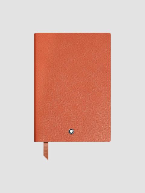 Montblanc Medium Leather-Wrapped Notebook - Orange